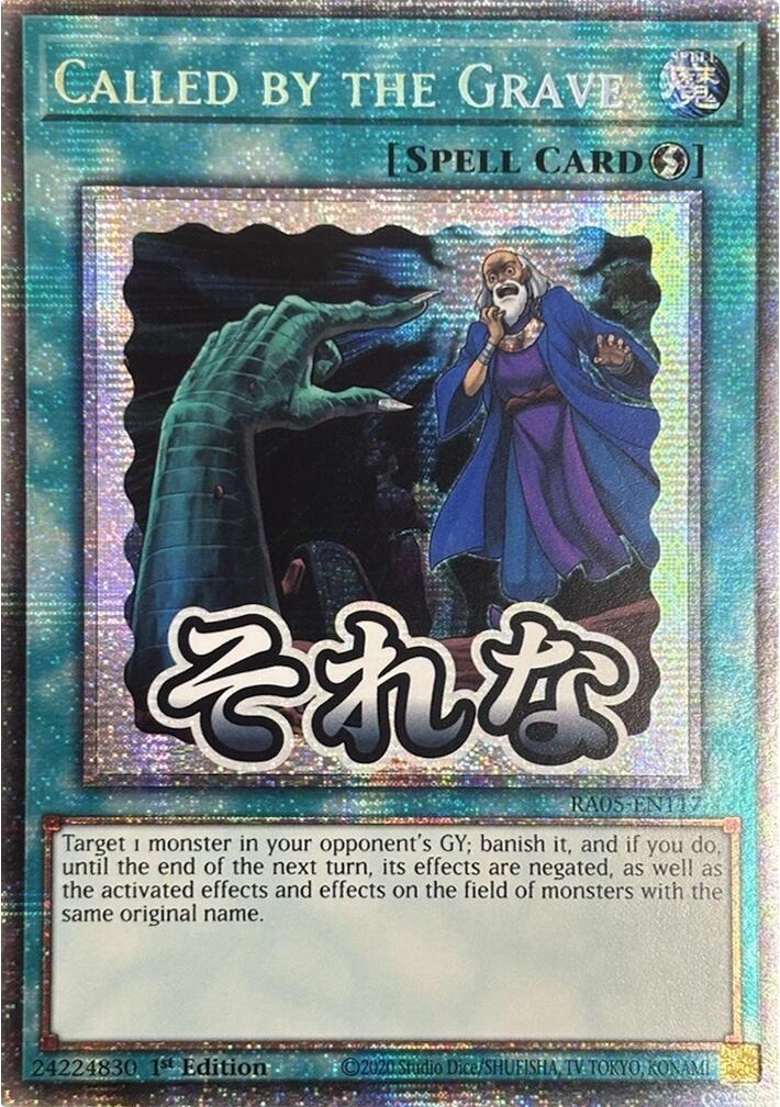 Called by the Grave (Starlight Rare) [RA05-EN117] Starlight Rare | Chromatic Games