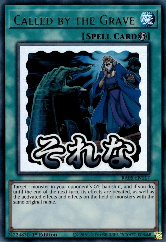 Called by the Grave [RA05-EN117] Ultra Rare | Chromatic Games
