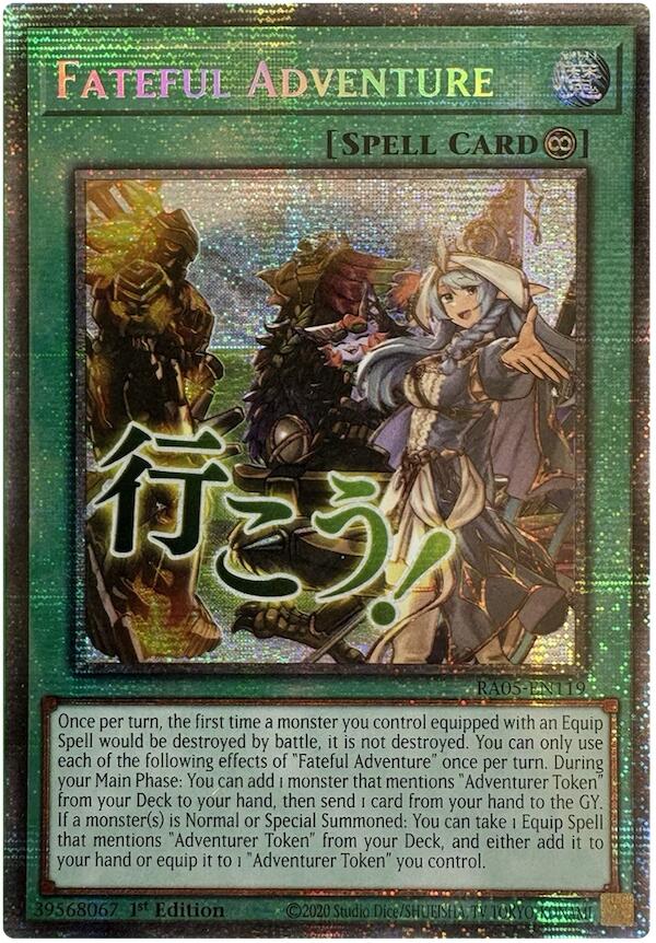 Fateful Adventure (Starlight Rare) [RA05-EN119] Starlight Rare | Chromatic Games