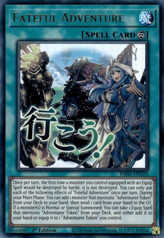 Fateful Adventure [RA05-EN119] Ultra Rare | Chromatic Games