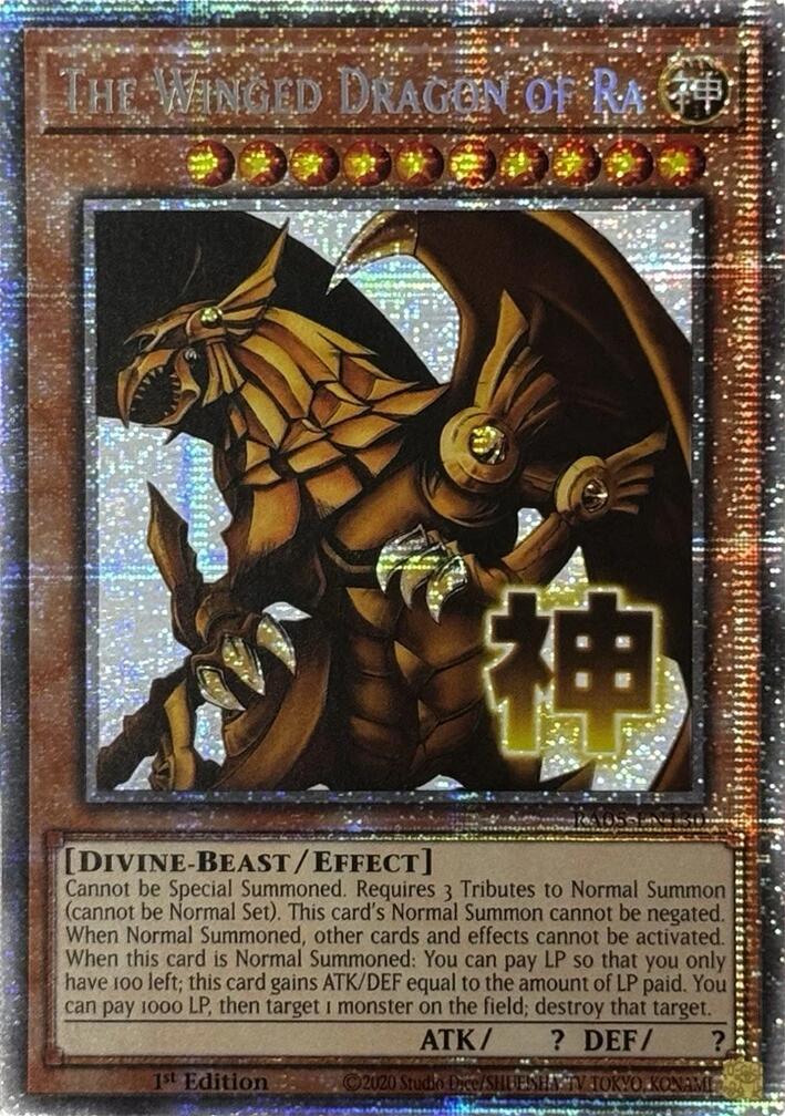 The Winged Dragon of Ra (Starlight Rare) [RA05-EN130] Starlight Rare | Chromatic Games