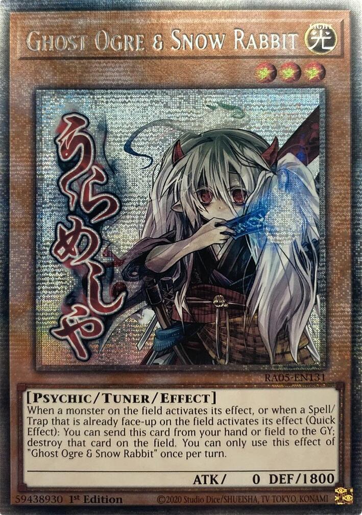 Ghost Ogre & Snow Rabbit (Starlight Rare) [RA05-EN131] Starlight Rare | Chromatic Games