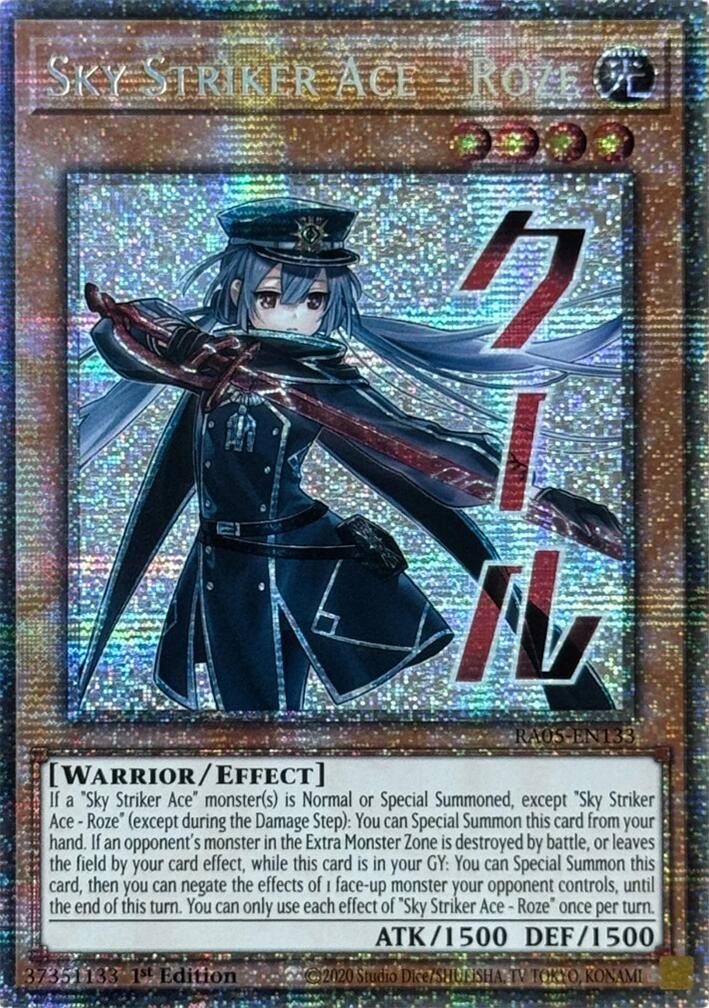 Sky Striker Ace - Roze (Starlight Rare) [RA05-EN133] Starlight Rare | Chromatic Games