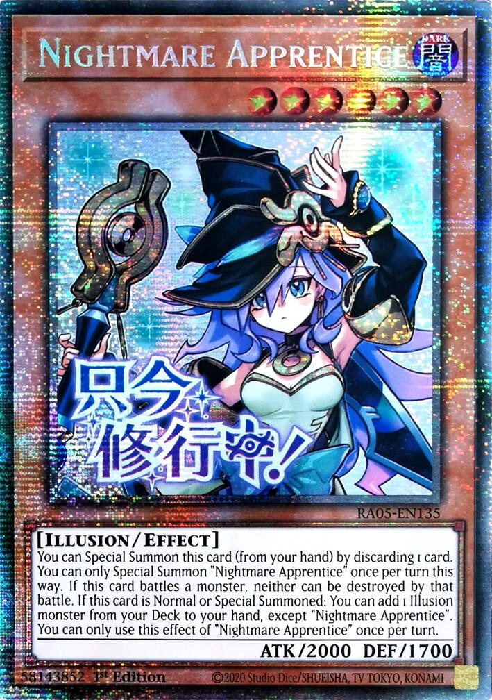 Nightmare Apprentice (Starlight Rare) [RA05-EN135] Starlight Rare | Chromatic Games