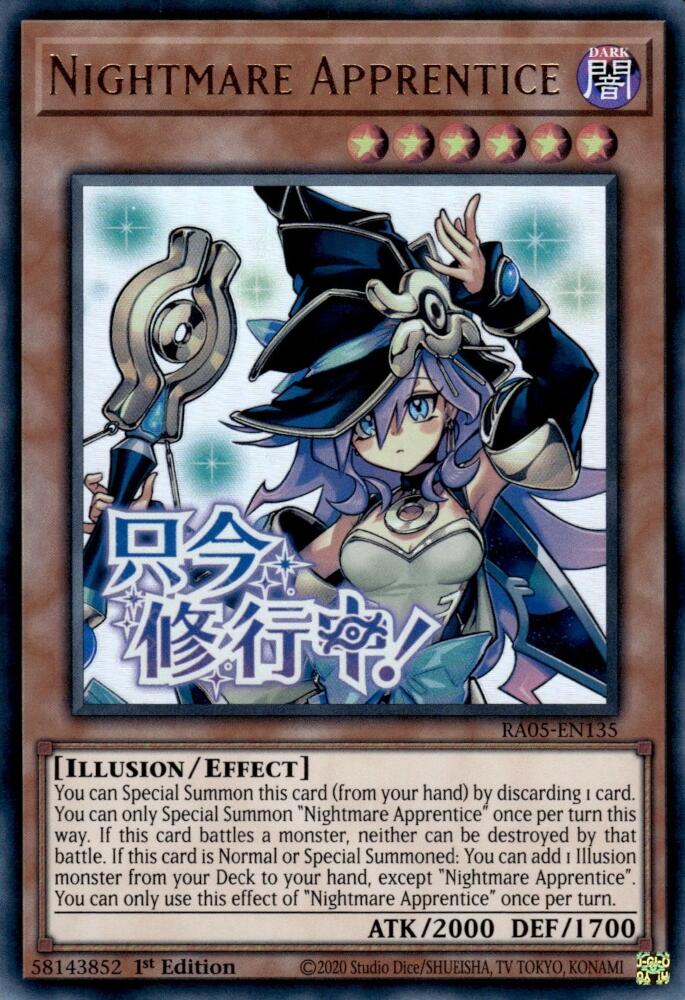 Nightmare Apprentice [RA05-EN135] Ultra Rare | Chromatic Games