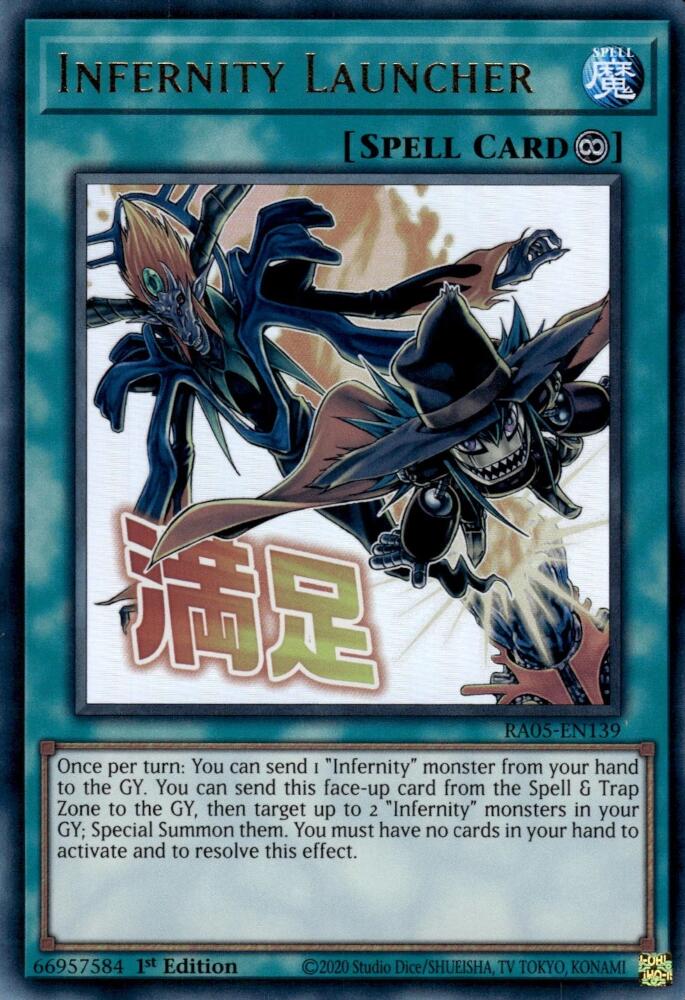 Infernity Launcher [RA05-EN139] Ultra Rare | Chromatic Games
