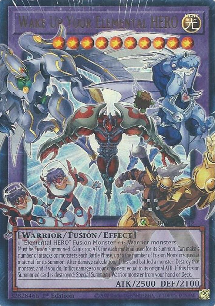 Wake Up Your Elemental HERO [RA05-EN142] Ultra Rare | Chromatic Games
