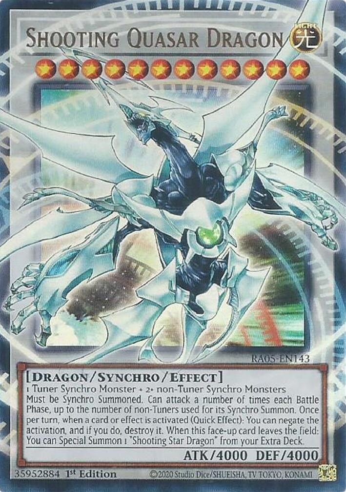 Shooting Quasar Dragon [RA05-EN143] Ultra Rare | Chromatic Games