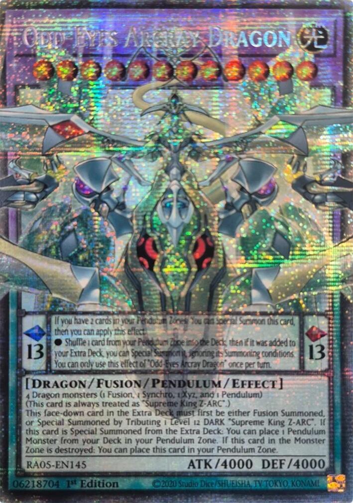 Odd-Eyes Arcray Dragon (Starlight Rare) [RA05-EN145] Starlight Rare | Chromatic Games