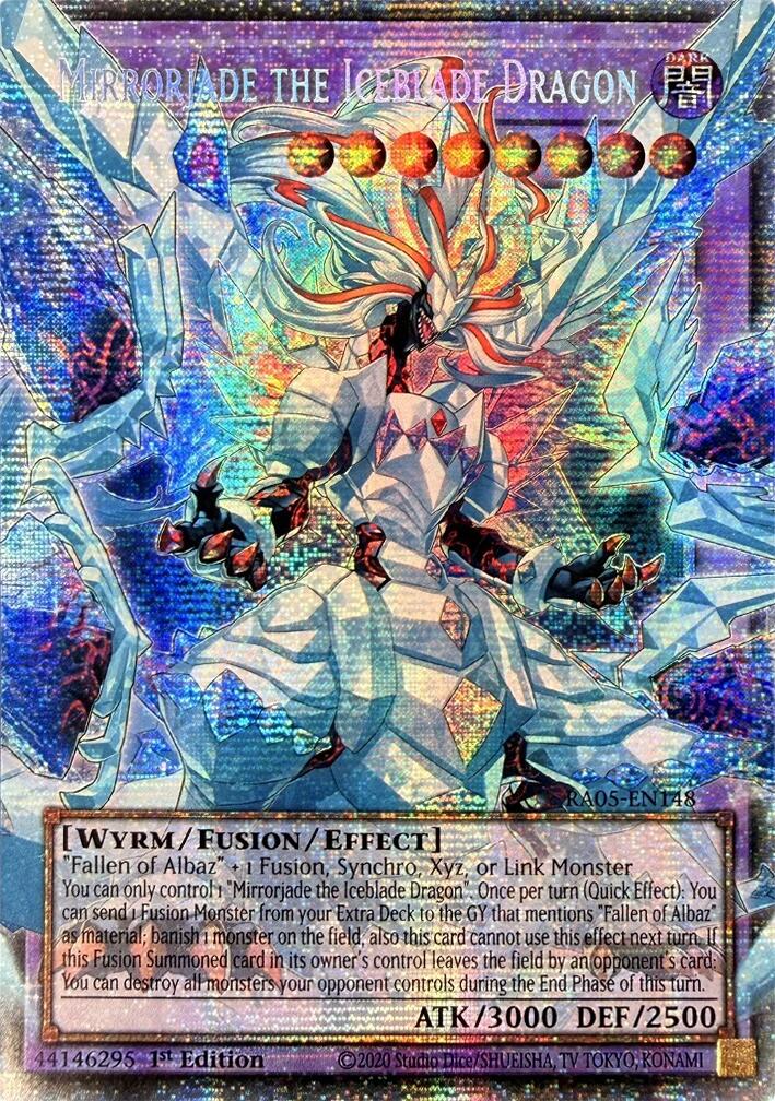 Mirrorjade the Iceblade Dragon (Starlight Rare) [RA05-EN148] Starlight Rare | Chromatic Games