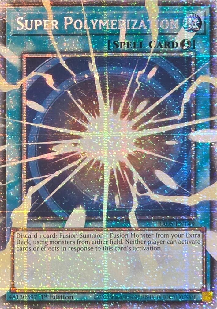 Super Polymerization (Starlight Rare) [RA05-EN149] Starlight Rare | Chromatic Games