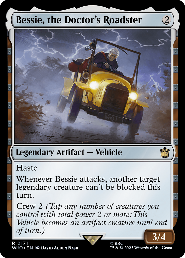 Bessie, the Doctor's Roadster [Doctor Who] | Chromatic Games