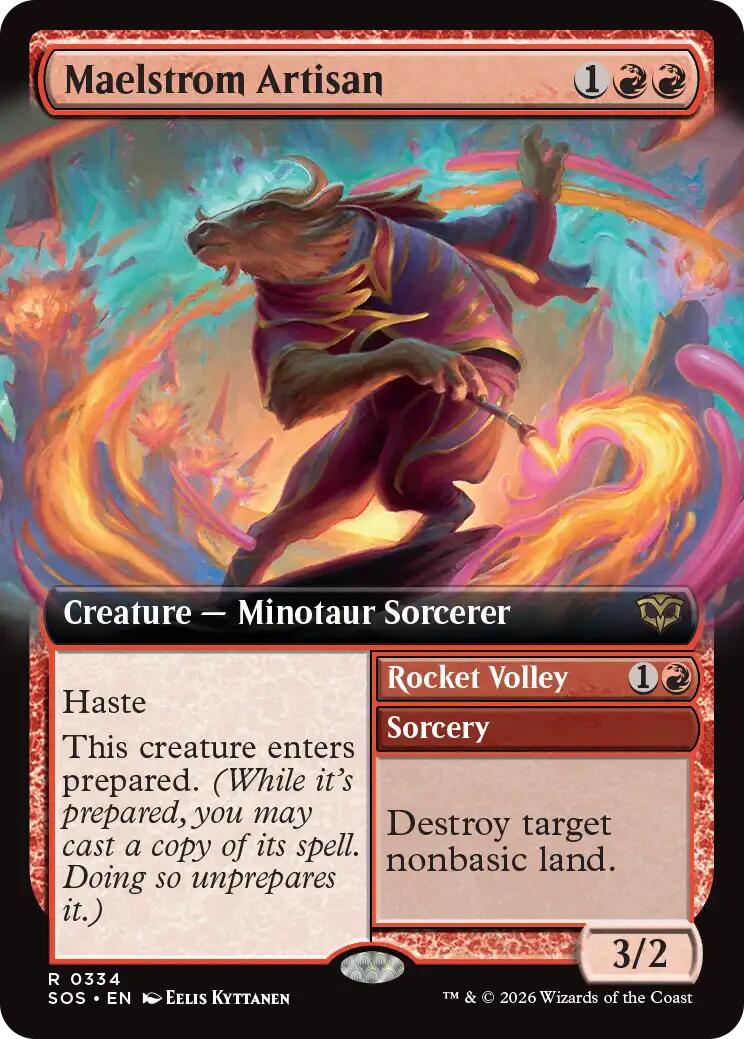Maelstrom Artisan (Extended Art) [Secrets of Strixhaven] | Chromatic Games