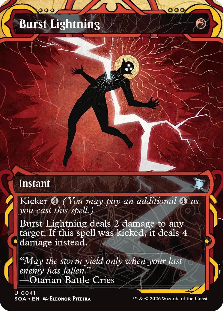 Burst Lightning [Secrets of Strixhaven: Mystical Archive] | Chromatic Games