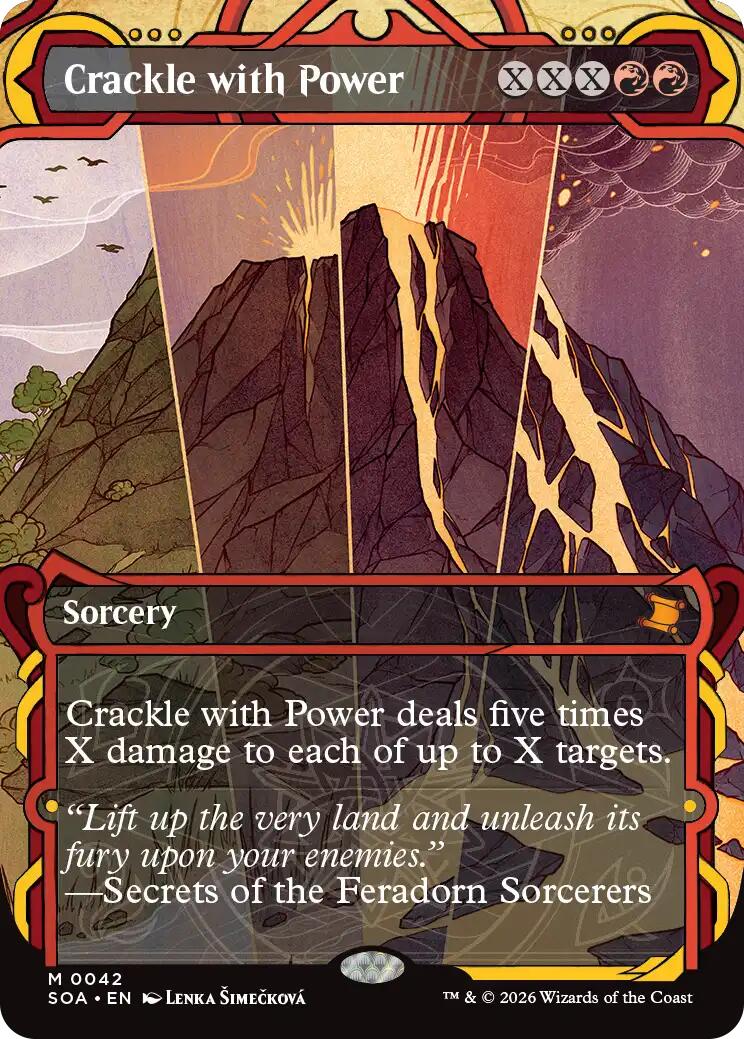 Crackle with Power [Secrets of Strixhaven: Mystical Archive] | Chromatic Games