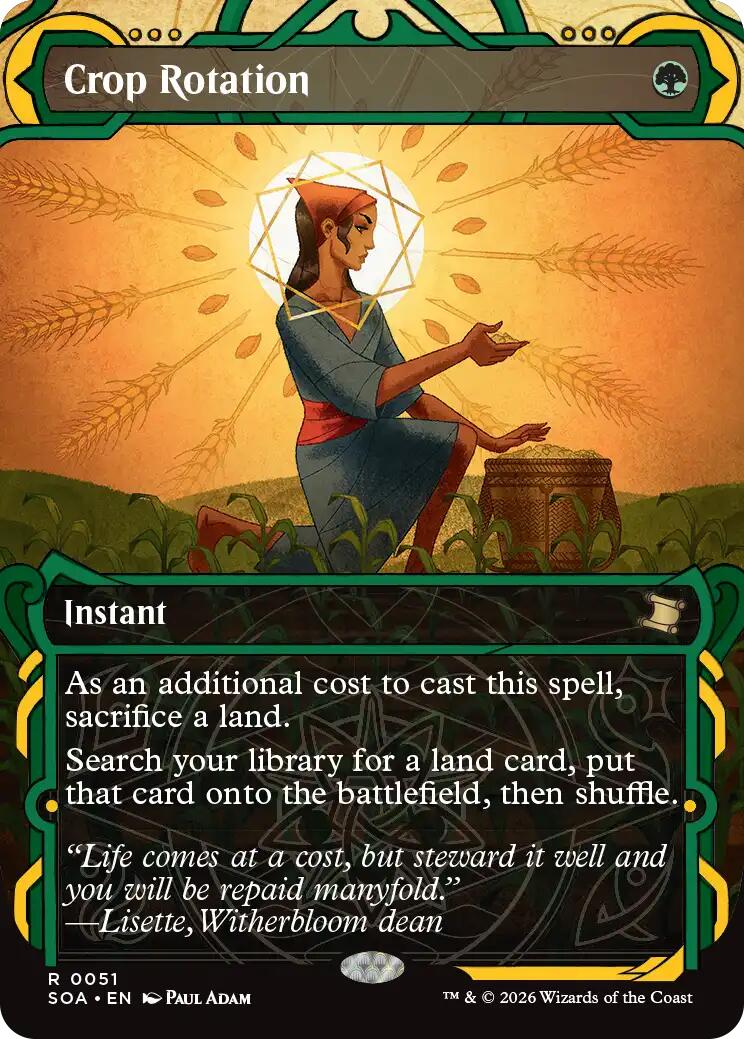 Crop Rotation [Secrets of Strixhaven: Mystical Archive] | Chromatic Games