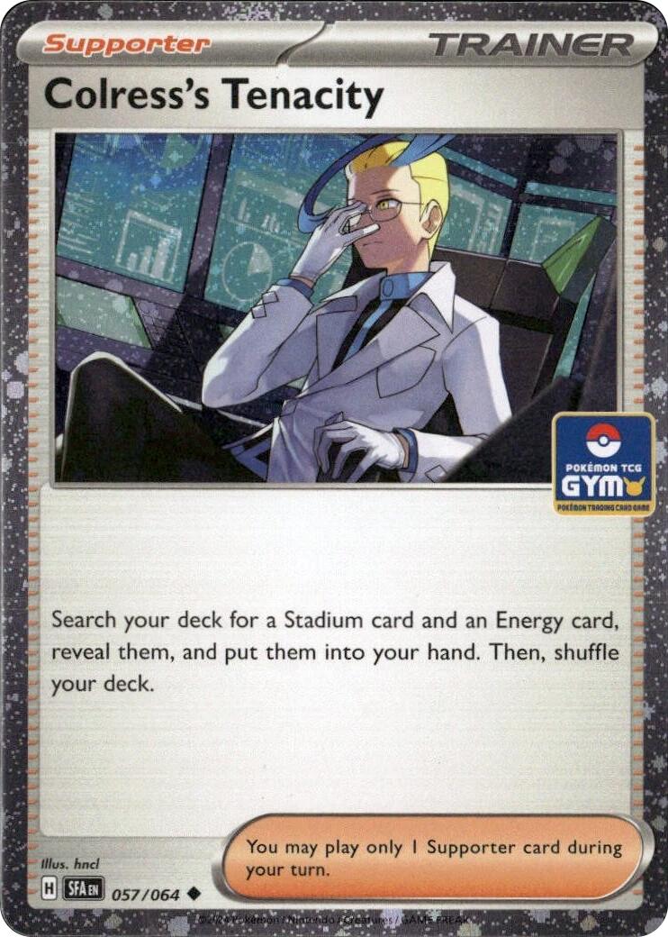 Colress's Tenacity (057/064) (Gym Stamp Asia Exclusive) [Miscellaneous Cards] | Chromatic Games