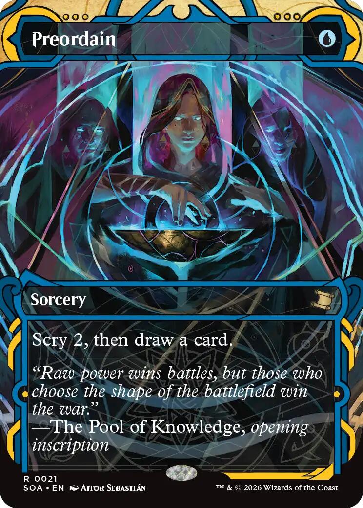 Preordain [Secrets of Strixhaven: Mystical Archive] | Chromatic Games