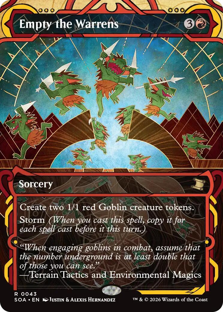 Empty the Warrens [Secrets of Strixhaven: Mystical Archive] | Chromatic Games