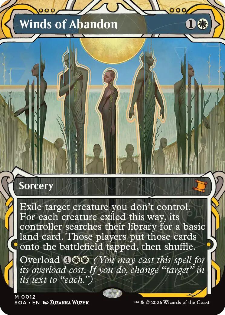 Winds of Abandon [Secrets of Strixhaven: Mystical Archive] | Chromatic Games