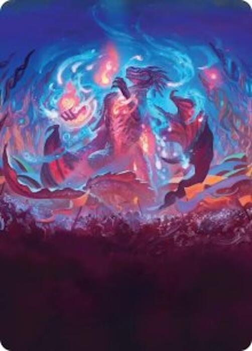Prismari, the Inspiration Art Card [Secrets of Strixhaven Art Series] | Chromatic Games