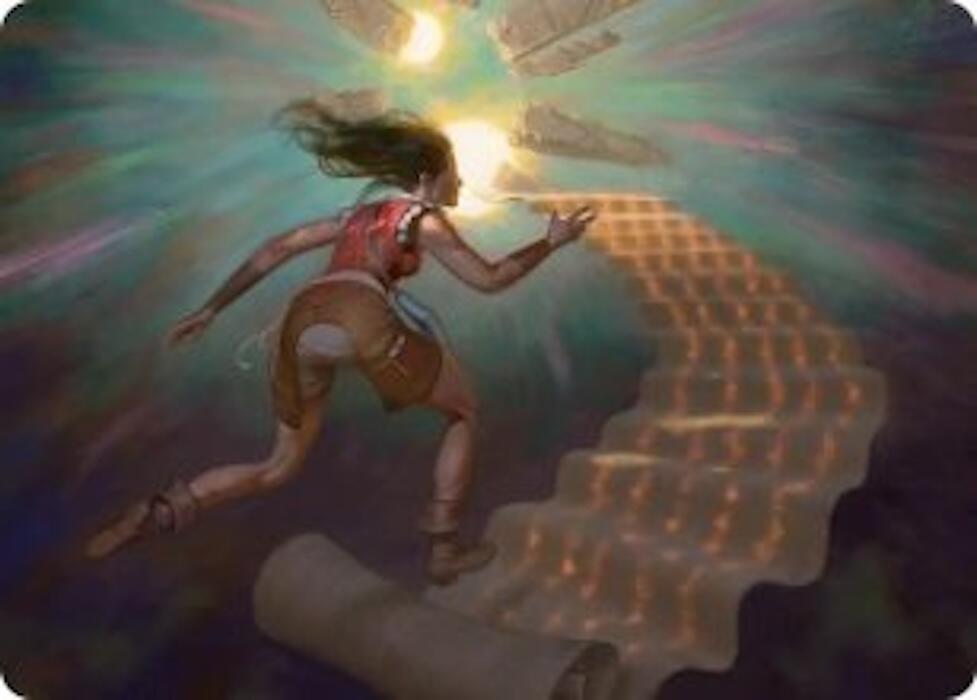 Pursue the Past Art Card [Secrets of Strixhaven Art Series] | Chromatic Games