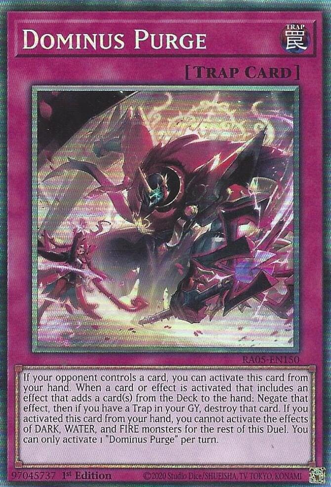 Dominus Purge (Collector's Rare) [RA05-EN150] Collector's Rare | Chromatic Games