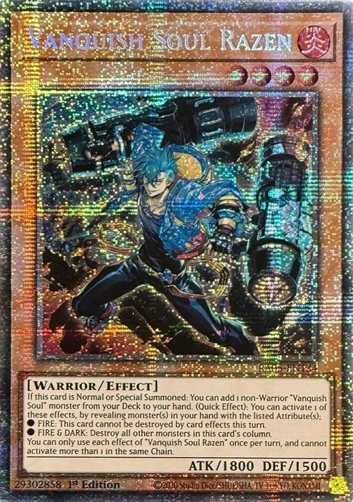 Vanquish Soul Razen (Starlight Rare) [RA05-EN134] Starlight Rare | Chromatic Games