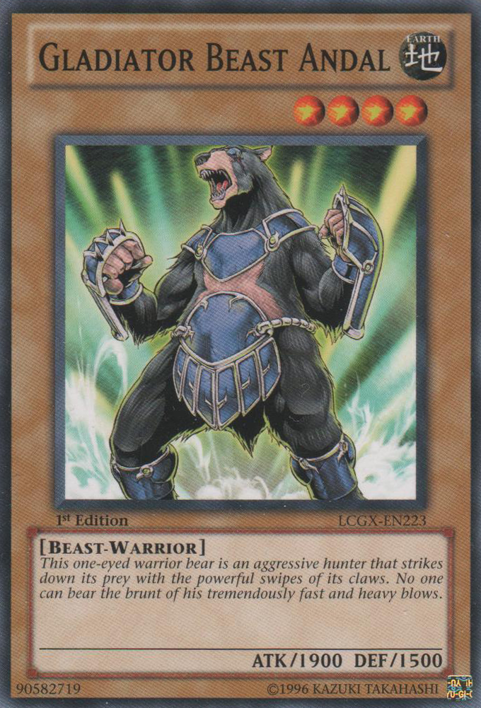 Gladiator Beast Andal [LCGX-EN223] Common | Chromatic Games