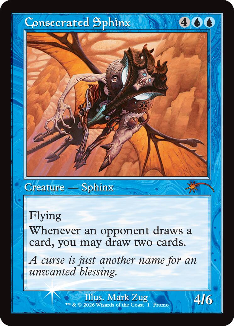 Consecrated Sphinx (Retro Frame) [MagicFest 2025] | Chromatic Games