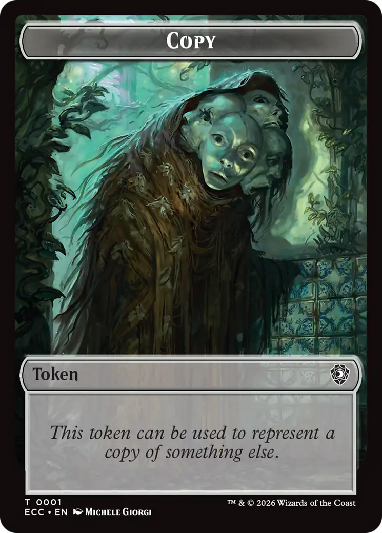 Treasure // Copy Double-Sided Token [Lorwyn Eclipsed Tokens] | Chromatic Games
