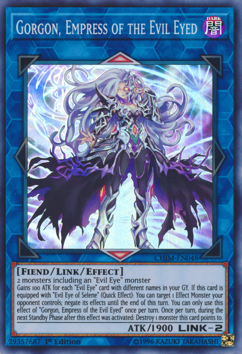 Gorgon, Empress of the Evil Eyed [CHIM-EN048] Super Rare | Chromatic Games