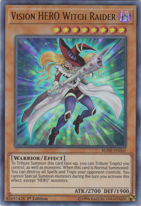 Vision Hero Witch Raider [BLHR-EN060] Ultra Rare | Chromatic Games