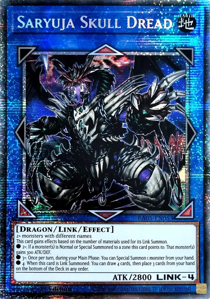Saryuja Skull Dread (Starlight Rare) [RA05-EN053] Starlight Rare | Chromatic Games