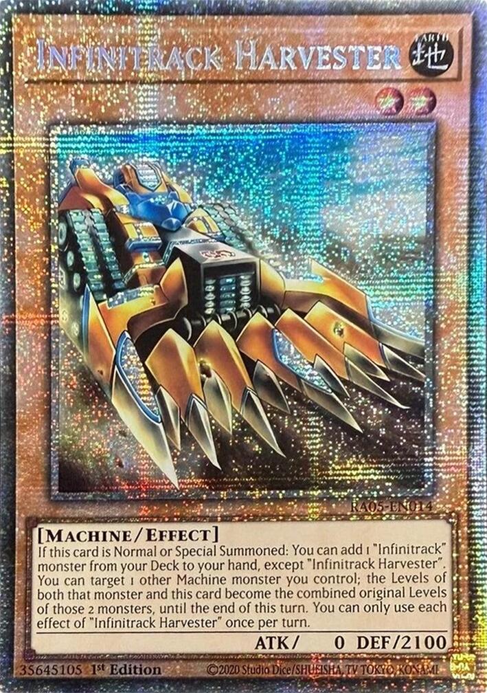 Infinitrack Harvester (Starlight Rare) [RA05-EN014] Starlight Rare | Chromatic Games