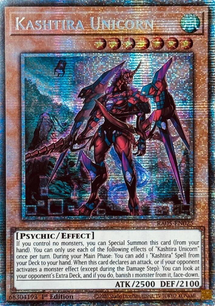Kashtira Unicorn (Starlight Rare) [RA05-EN025] Starlight Rare | Chromatic Games