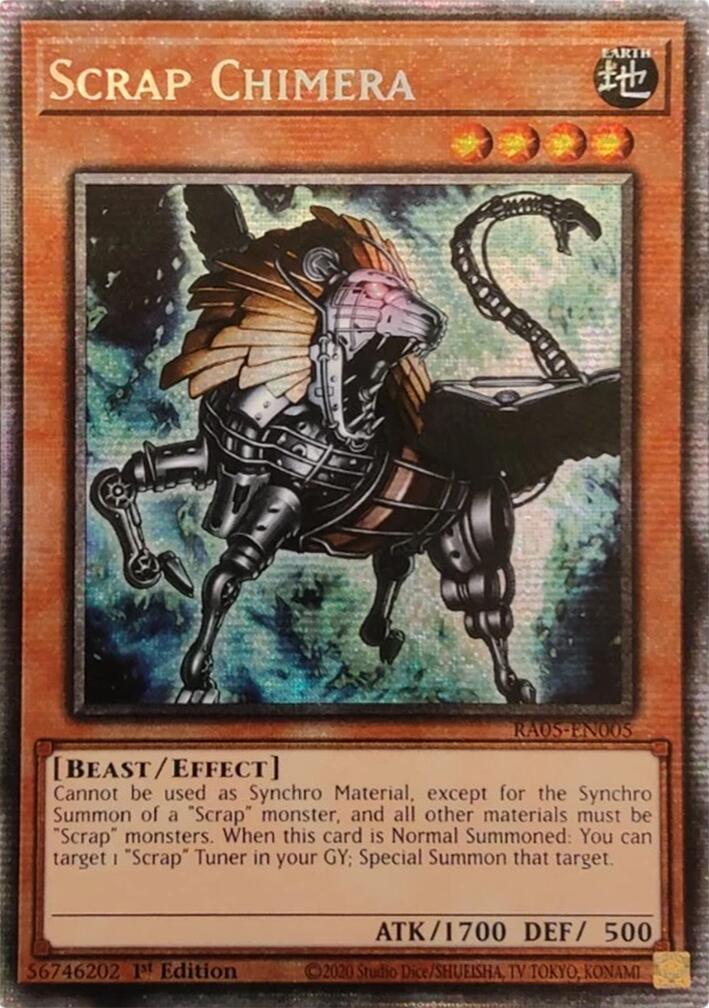 Scrap Chimera (Starlight Rare) [RA05-EN005] Starlight Rare | Chromatic Games