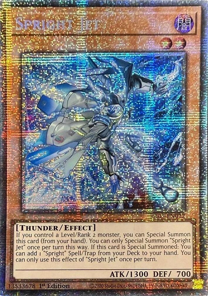 Spright Jet (Starlight Rare) [RA05-EN022] Starlight Rare | Chromatic Games