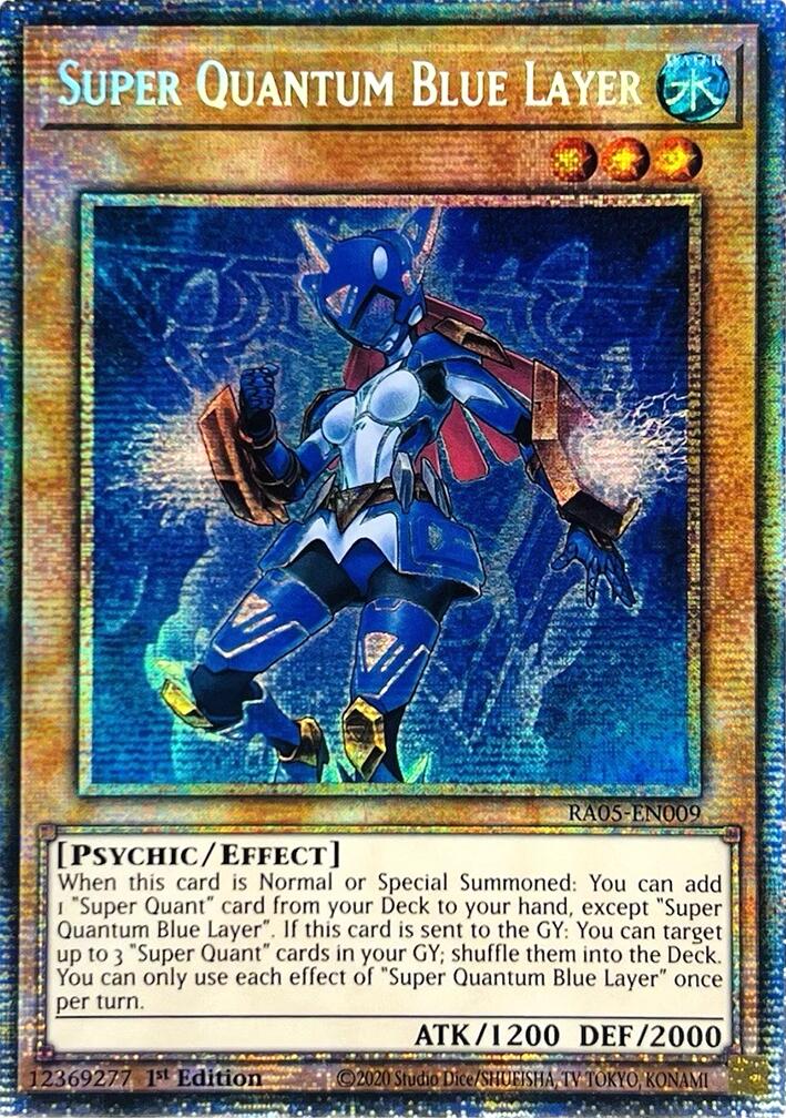 Super Quantum Blue Layer (Starlight Rare) [RA05-EN009] Starlight Rare | Chromatic Games