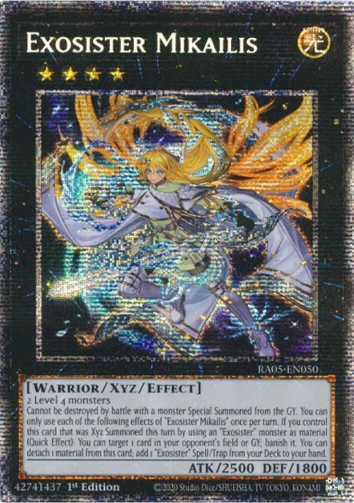 Exosister Mikailis (Starlight Rare) [RA05-EN050] Starlight Rare | Chromatic Games
