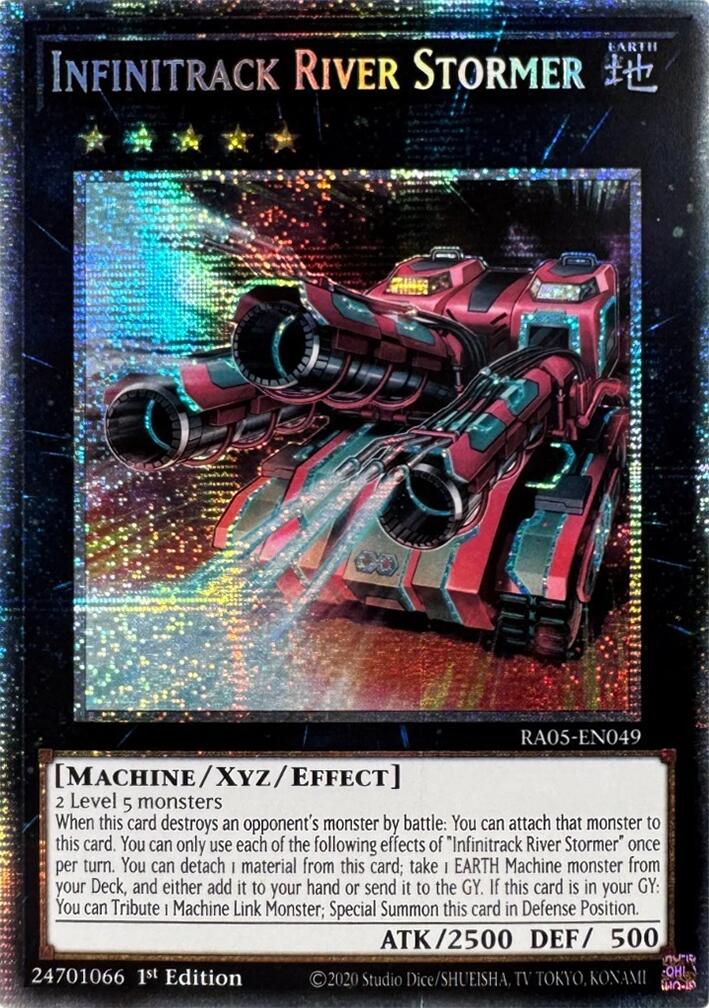 Infinitrack River Stormer (Starlight Rare) [RA05-EN049] Starlight Rare | Chromatic Games