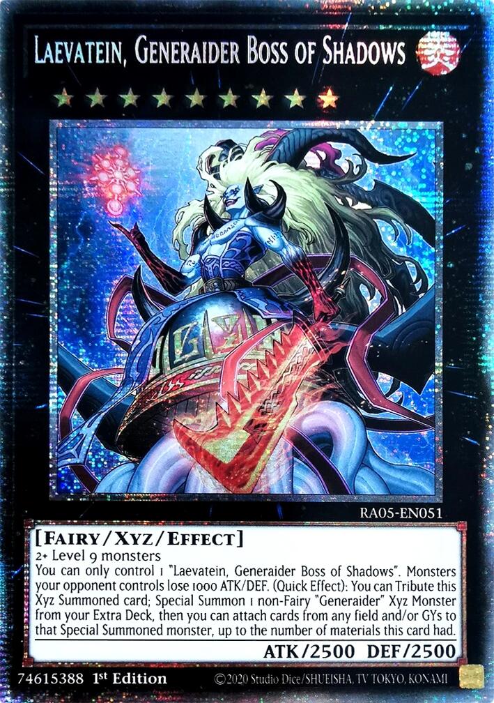 Laevatein, Generaider Boss of Shadows (Starlight Rare) [RA05-EN051] Starlight Rare | Chromatic Games