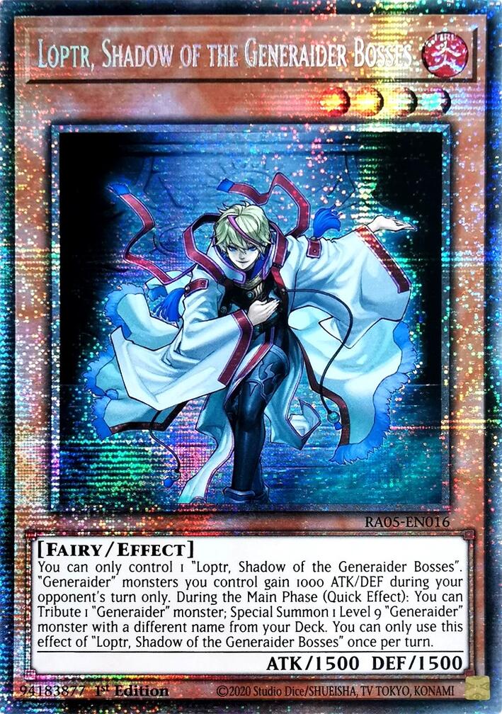 Loptr, Shadow of the Generaider Bosses (Starlight Rare) [RA05-EN016] Starlight Rare | Chromatic Games
