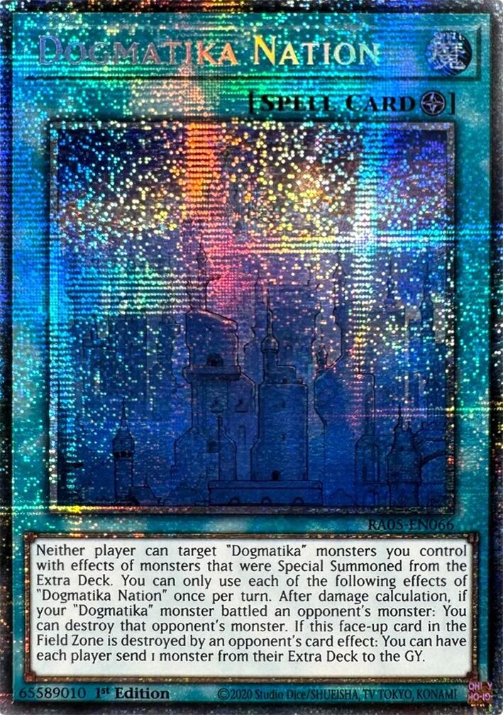 Dogmatika Nation (Starlight Rare) [RA05-EN066] Starlight Rare | Chromatic Games