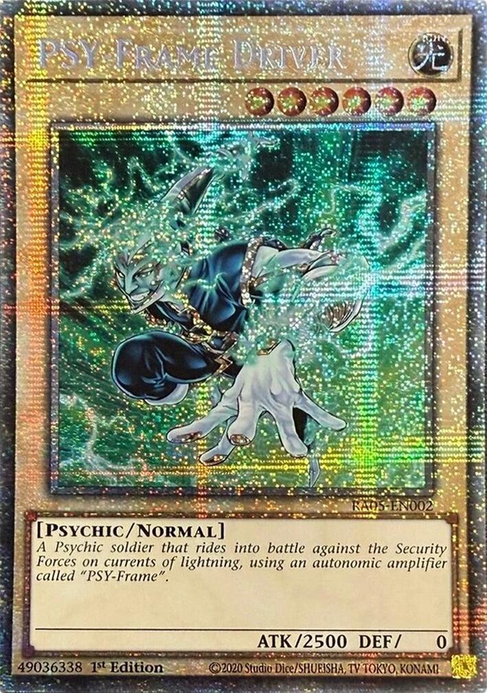 PSY-Frame Driver (Starlight Rare) [RA05-EN002] Starlight Rare | Chromatic Games