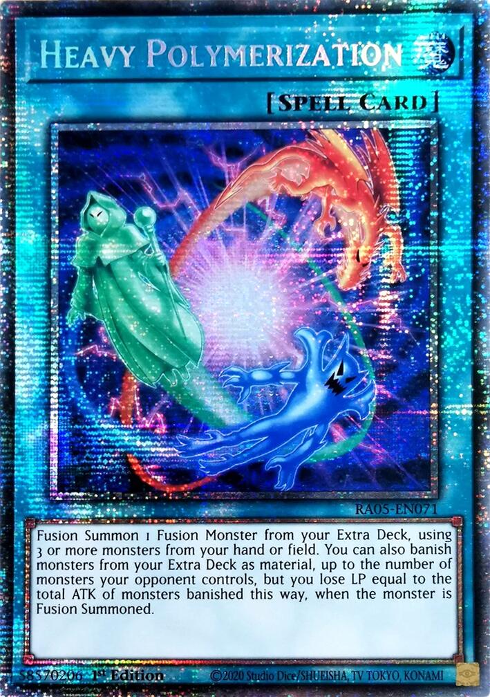 Heavy Polymerization (Starlight Rare) [RA05-EN071] Starlight Rare | Chromatic Games