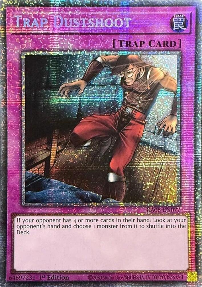 Trap Dustshoot (Starlight Rare) [RA05-EN077] Starlight Rare | Chromatic Games