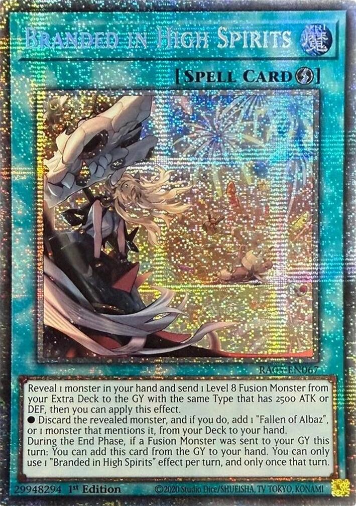 Branded in High Spirits (Starlight Rare) [RA05-EN067] Starlight Rare | Chromatic Games
