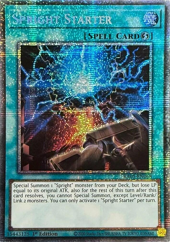 Spright Starter (Starlight Rare) [RA05-EN068] Starlight Rare | Chromatic Games