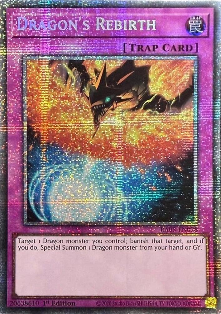 Dragon's Rebirth (Starlight Rare) [RA05-EN078] Starlight Rare | Chromatic Games